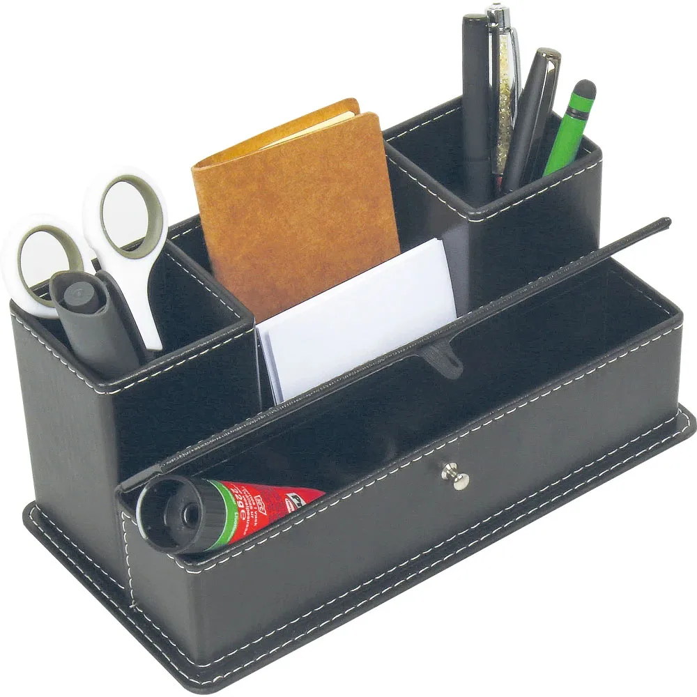 Deri Masaüstü Organizer